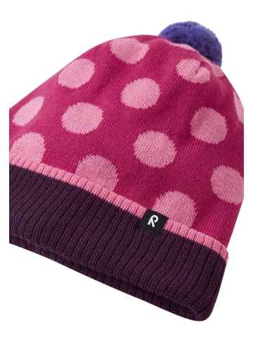 Reima Beanie " Jenkka " in Rosy Berry