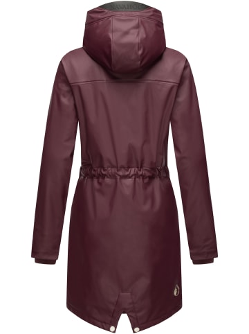 Navahoo Regenjacke Flower of Ocean in Wine