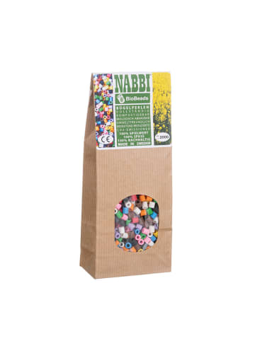 Nabbi BioBeads Ø 5mm, 2.000 Stk., 10 Farben Mix - ab 5 Jahren