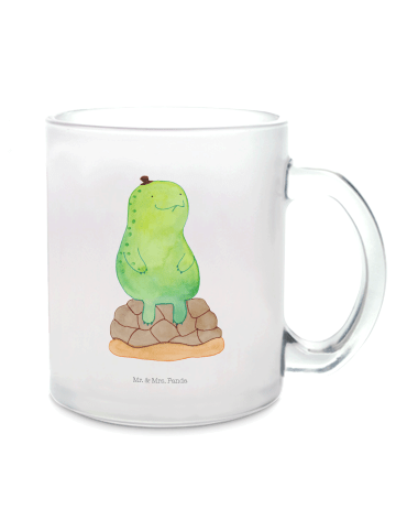 Mr. & Mrs. Panda Tasse Schildkröte Pause ohne Spruch in Transparent