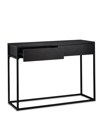 Konsolentisch in Schwarz - (B)110 x (H)80,5 x (T)40 cm