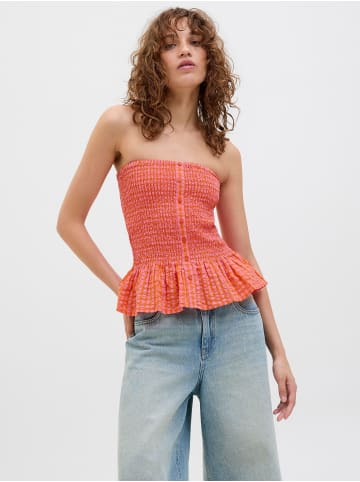 JJXX Tüll-Top in Persimmon Orange