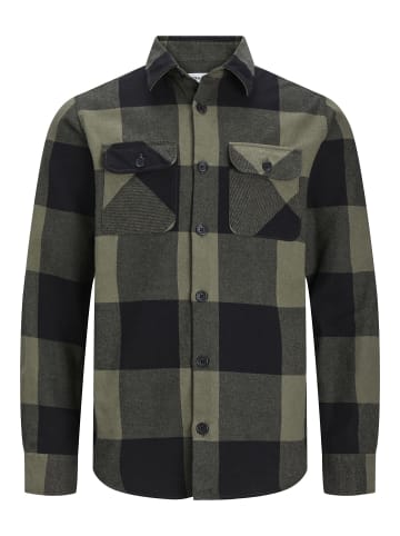 Jack & Jones Overshirt in Dusty Olive