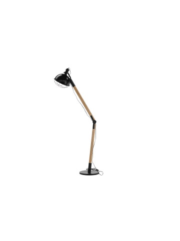 ebuy24 Stehlampe Kick Schwarz 30 x 30 cm