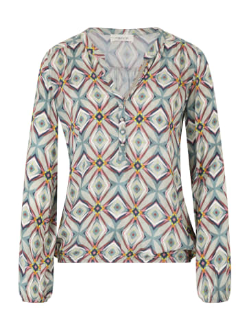 CARTOON Casual-Bluse mit Muster in Violett/Blau