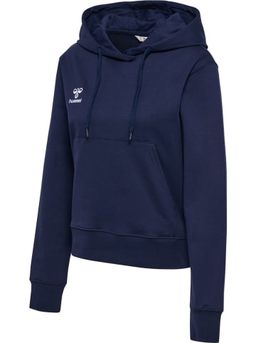 Hummel Hoodie "Hmlgo 2.0 Hoodie Woman" in Blau