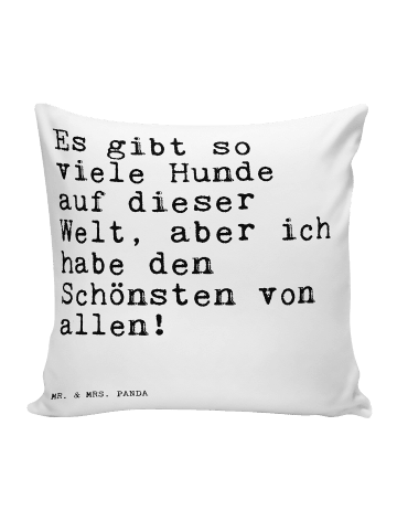 Mr. & Mrs. Panda Sofakissen Es gibt so viele... mit Spruch in Weiß
