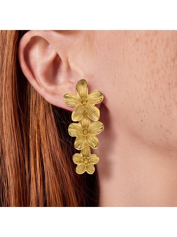 Lucardi Ohrringe Blume