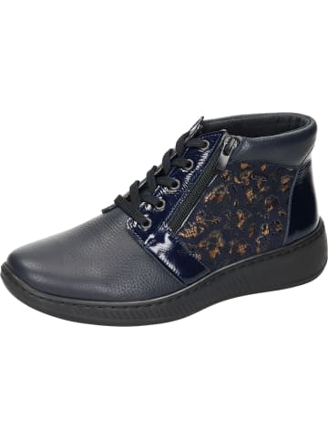 Comfortabel Schnürstiefeletten in navy