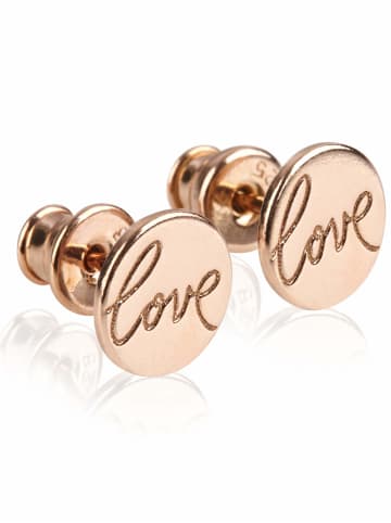 Modabilé Ohrstecker LOVE in Roségold