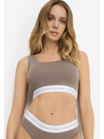 Copenhagen Studios Bustier in braun