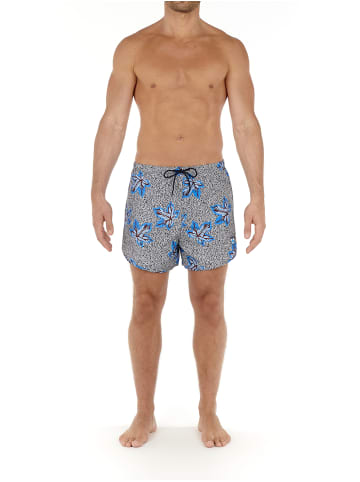 HOM Beach Jogger Sekou in navy print