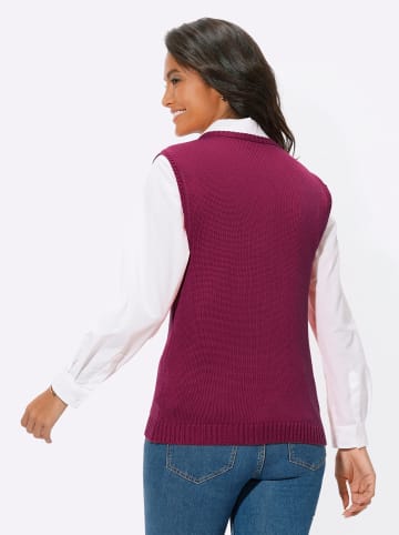 WITT WEIDEN Strickweste in fuchsia