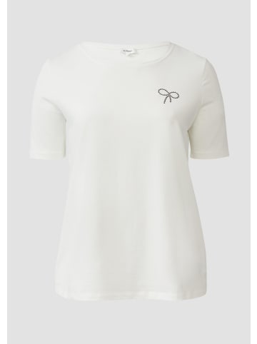 s.Oliver T-Shirt in 02D8_ecru