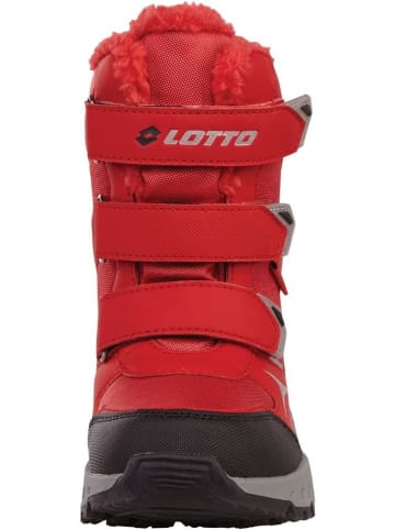 Lotto Kinder Winterschuhe "Pinecreek Tex K" in Rot