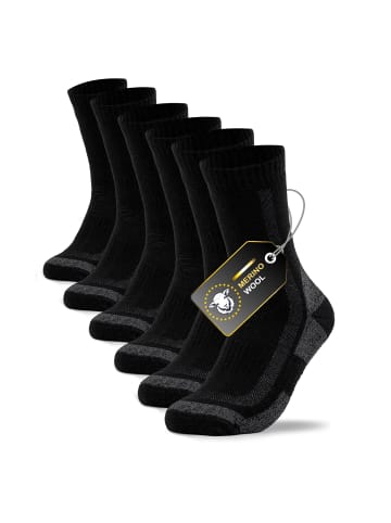 Occulto 3er Pack Merino Thermo Socken Erik Blk 39-42