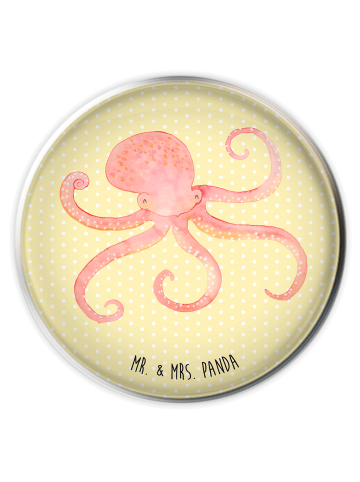 Mr. & Mrs. Panda Waschbecken Verschluss Tintenfisch ohne Spruch in Gelb Pastell