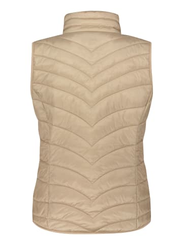 Betty Barclay Steppweste mit Stehkragen in Beige