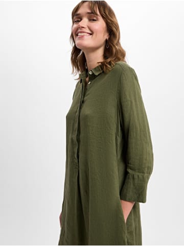 Franco Callegari Leinenkleid in khaki - 0041