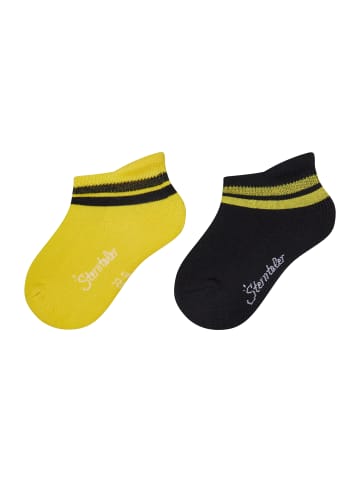 Sterntaler Sneaker Socken 2er-Pack Ringel in gelb