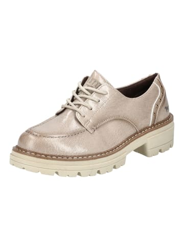 Mustang Halbschuhe in Taupe