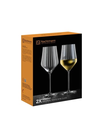Nachtmann 2er Set Universal Weißweingläser Aperitivo 490 ml in transparent
