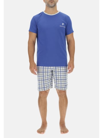 Pierre Cardin Pyjamashorts in grau-meliert