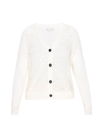 Usha Women Cardigan in offwhite