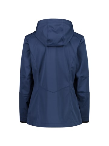 cmp Softshellparka Jacket Zip Hood in Dunkelblau