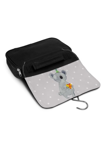 Mr. & Mrs. Panda Kulturtasche Koala Geschenk ohne Spruch in Grau Pastell