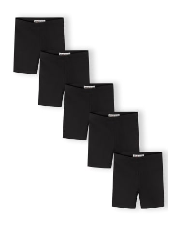 Minoti 5-er Pack Leggings 30SHORT164 in schwarz