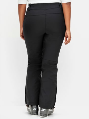 sheego Funktionshose in schwarz