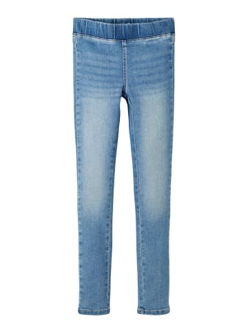 name it Jeggings in light blue denim