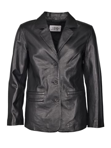 JCC Lederblazer 310174401 in schwarz