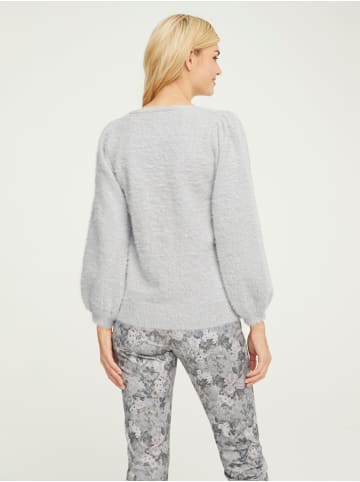Heine Strickpullover in hellgrau