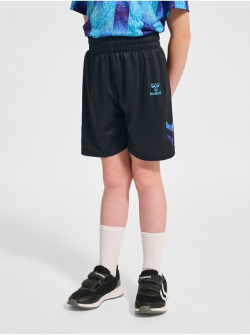 Hummel Kurze Hose Hmlshimmer Multisport Kinder in BLACK/DAZZLING BLUE