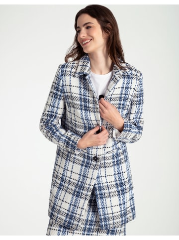 More & More Longblazer in check boucle