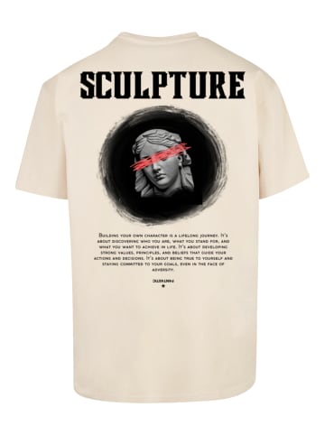 F4NT4STIC Heavy Oversize T-Shirt SCULPTURE in sand