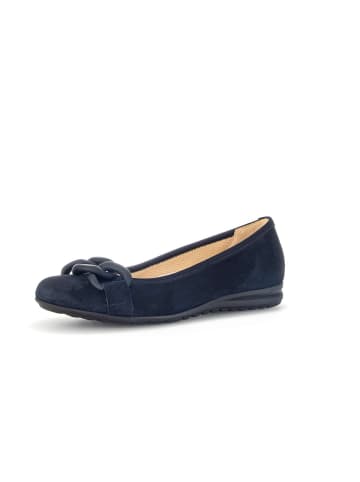 Gabor Comfort Sportliche Ballerinas in blau