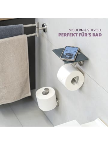 bremermann Toilettenpapierhalter PIAZZA ca. 17 x 13,5 x 13,5 cm (B/H/T)