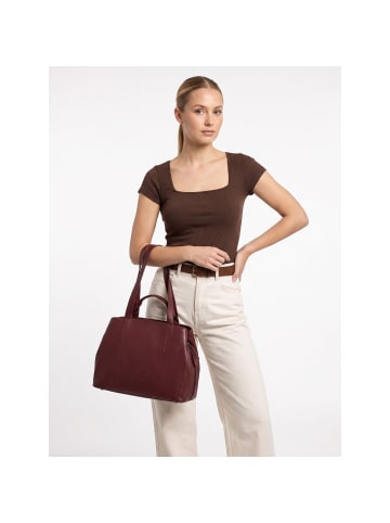 The Chesterfield Brand Nerissa Handtasche Leder 32 cm berry