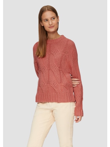 s.Oliver Strickpullover langarm in Orange