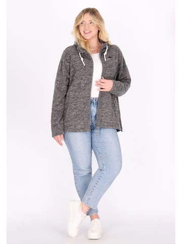 Schmuddelwedda Damen Fleecejacke in Grau Melange