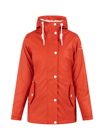 DreiMaster Maritim Regenjacke Mit Teddyfutter in Rot