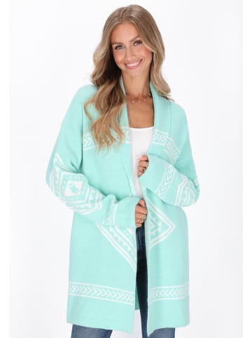 IZIA Women Cardigan in aqua