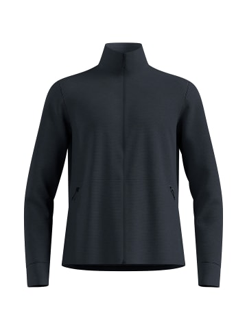 Odlo Longsleeve GRID FLEECE in Schwarz0111
