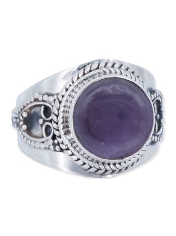 mantraroma 925er Silber - Ringe mit Amethyst