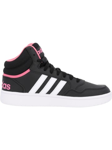 adidas Sneakers High in black/white/pink