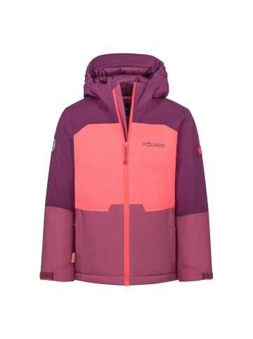 Trollkids Winterjacke Hardanger in deep ruby