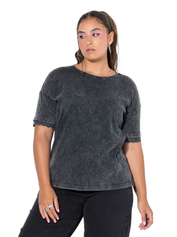 Studio Untold Shirt in anthrazit melange